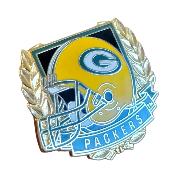 Vintage 1993 NFL Green Bay Packers Football Collectible Peter David Pin - Picture 2 of 7